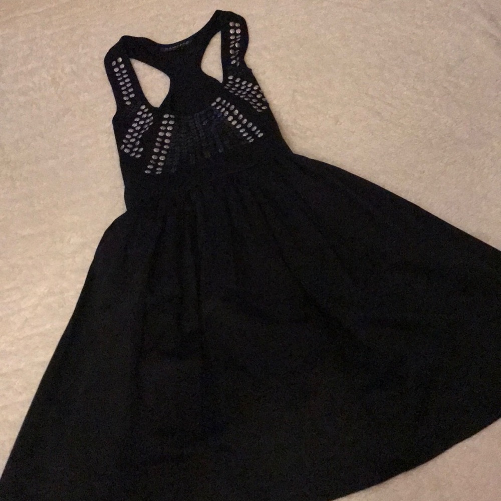Rampage Punk Black Fit and Flair XS Dress